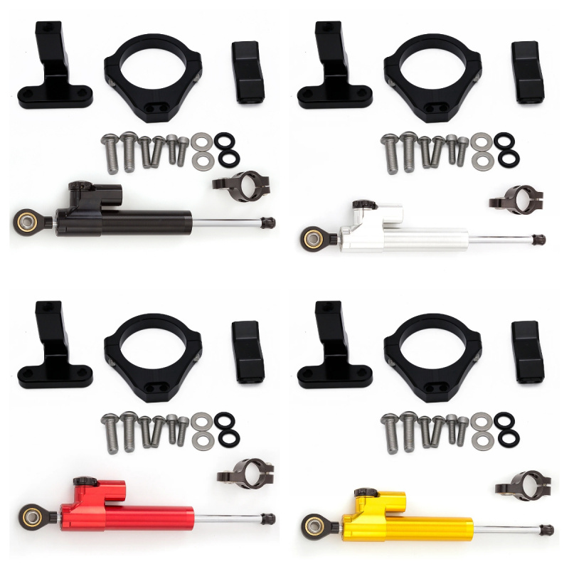 Steering Damper Stabilizer Kit Cnc - ل Zontes 703RR CNC دراجة نارية
