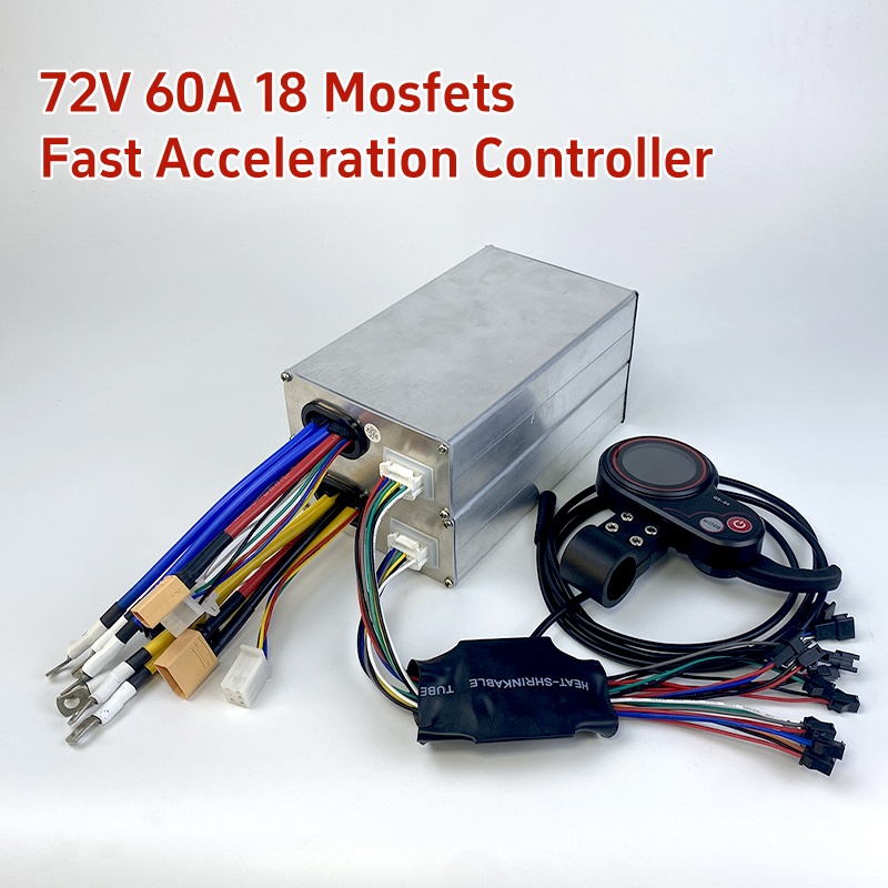 M13 T100 72 فولت 65A 60A فرش ا - مراجعة 72V 45A Dual Controller وسعره