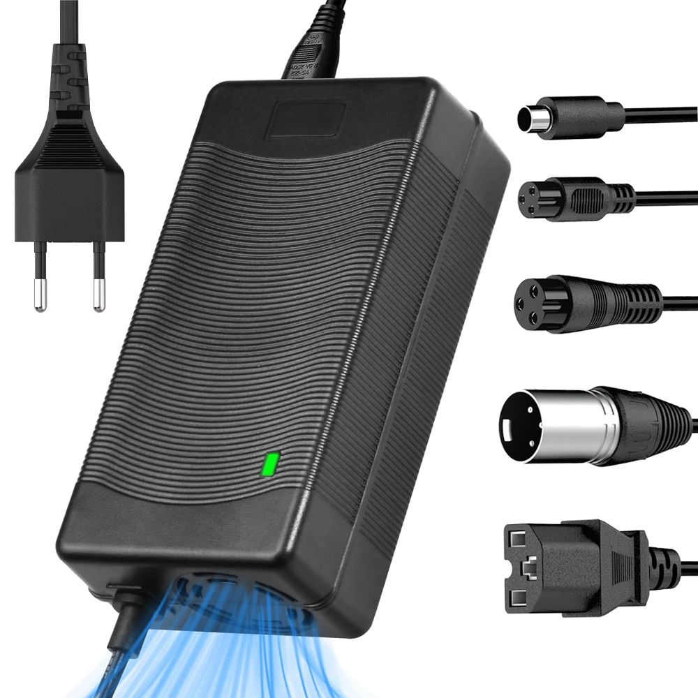 شاحن سكوتر كهربائي 36 فولت 42  - مراجعة Electric Scooter Charger وسعره