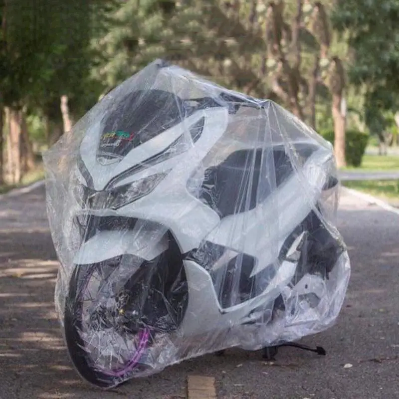 غطاء دراجة نارية شفاف مقاوم لل - مراجعة Electric Scooter Rain Cover وسعره
